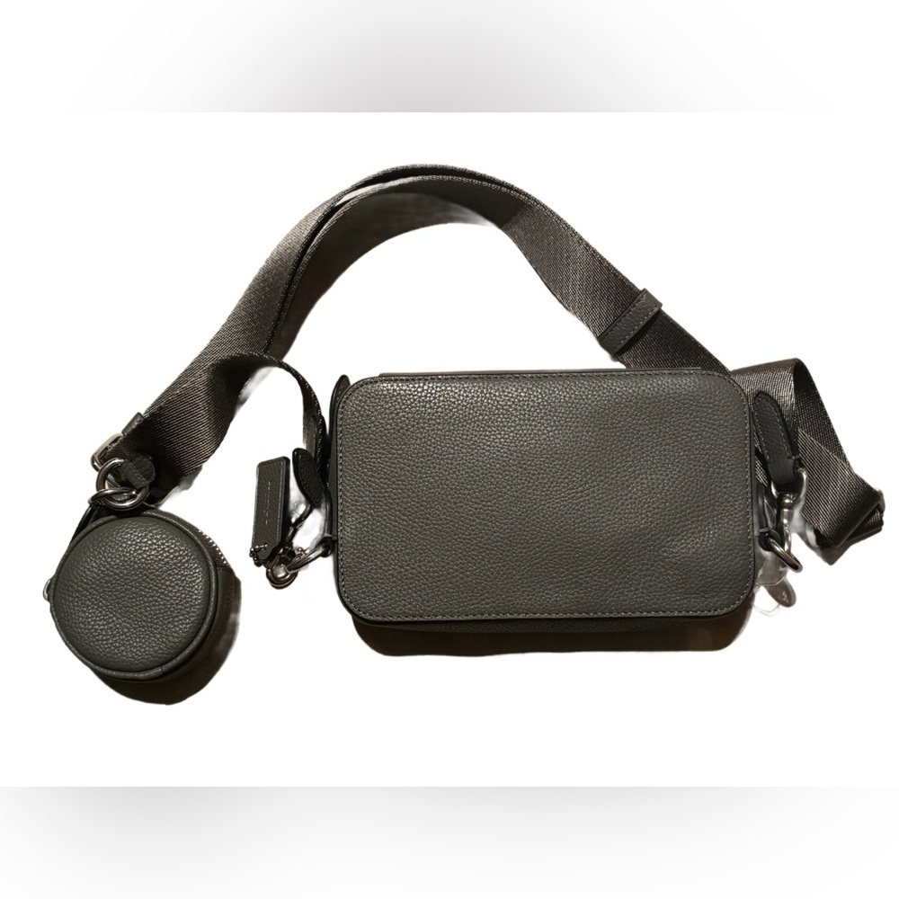 Coach Charter Slim Logo Detailed Crossbody Bag *LIKE-NEW CONDITION* - Picture 5 of 8